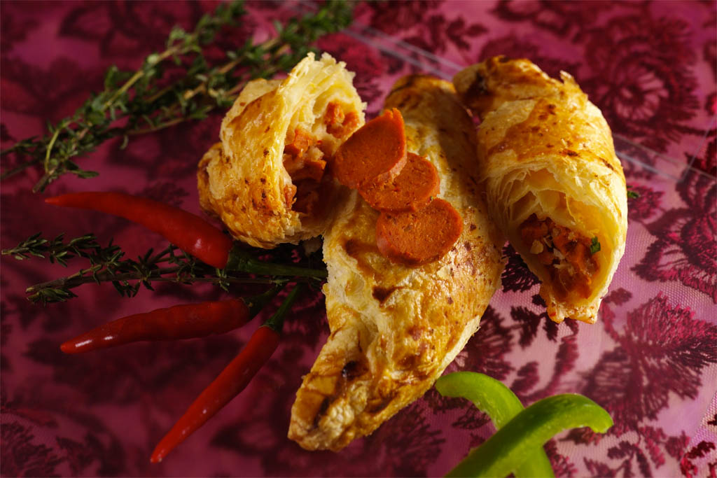 ChorizoEmpanadas Veganes Rezept Wheaty