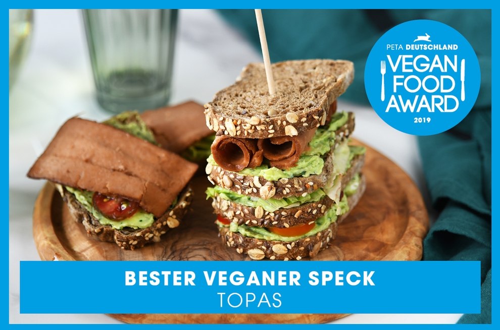 PETA Food Award für unseren Veganen Bacon Wheaty