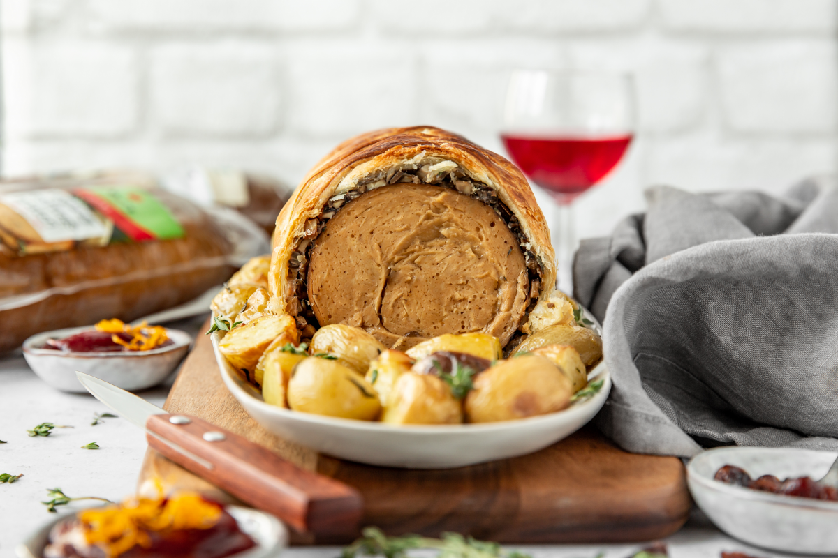 Festtagsbraten Wellington – Veganes Rezept – Wheaty