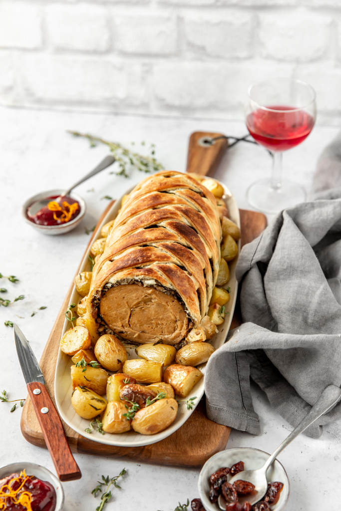 Festtagsbraten Wellington – Veganes Rezept – Wheaty